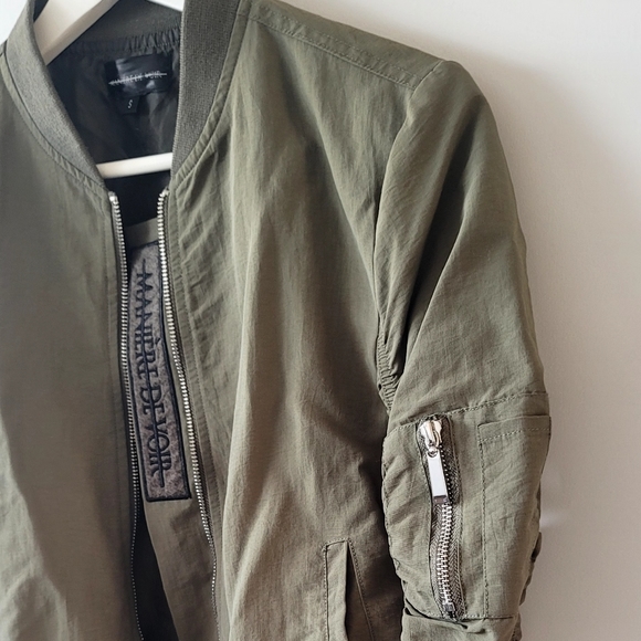 MANIERE DE VOIR Army Green Bomber - Size s - Picture 9 of 11